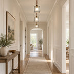 Patterned Glass Pendant Lamp