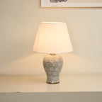 Patterned Ceramic Vase Table Lamp