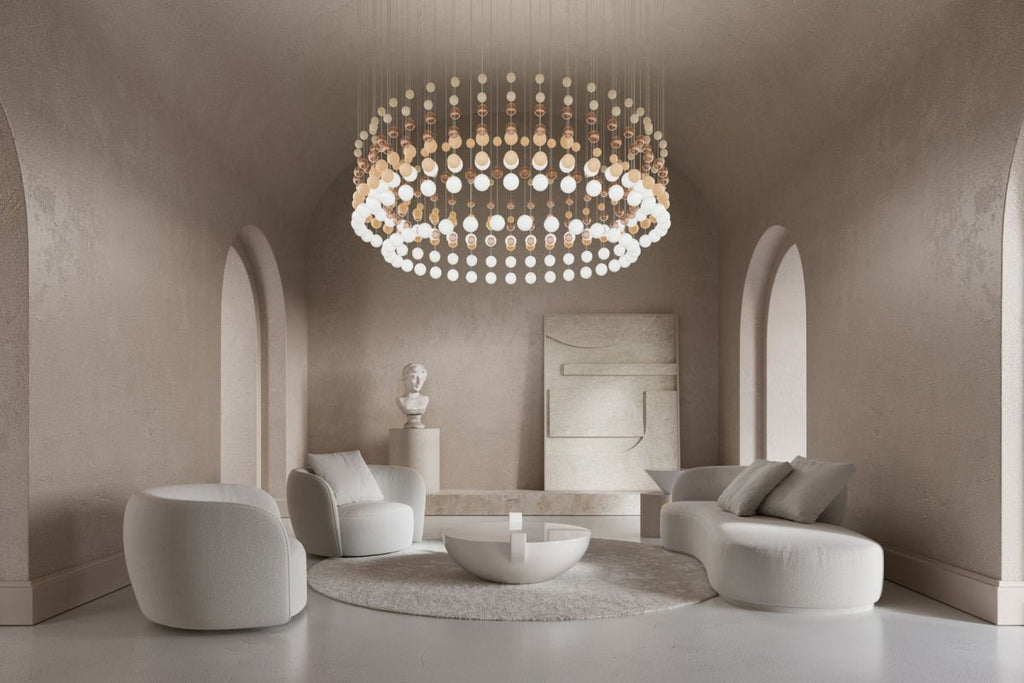 Pearl Curtain Customize Chandelier
