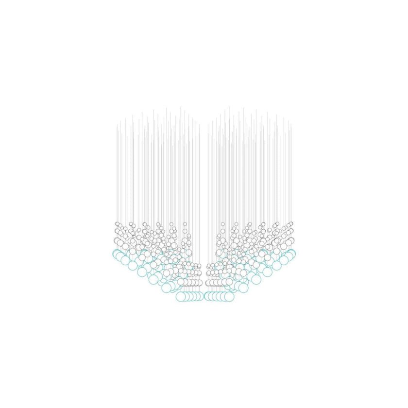 Pearl Curtain Customize Chandelier