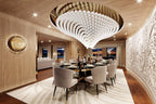 Pearl Wave Chandelier