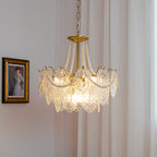 Pearls Glass Chandelier