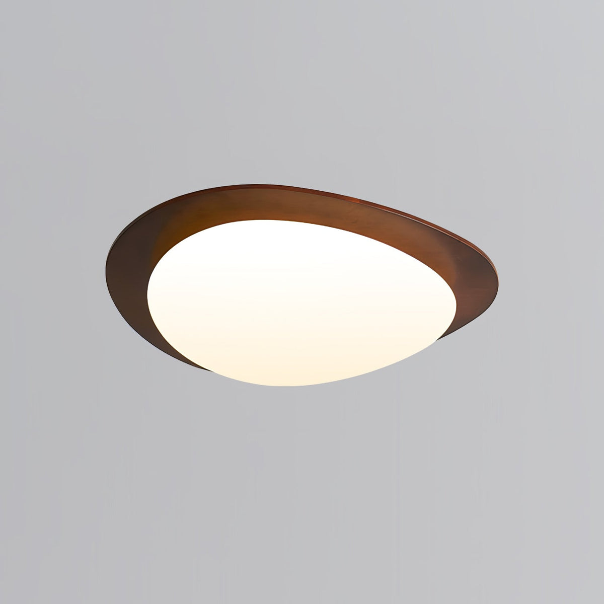 Pebble Wooden Ceiling Light
