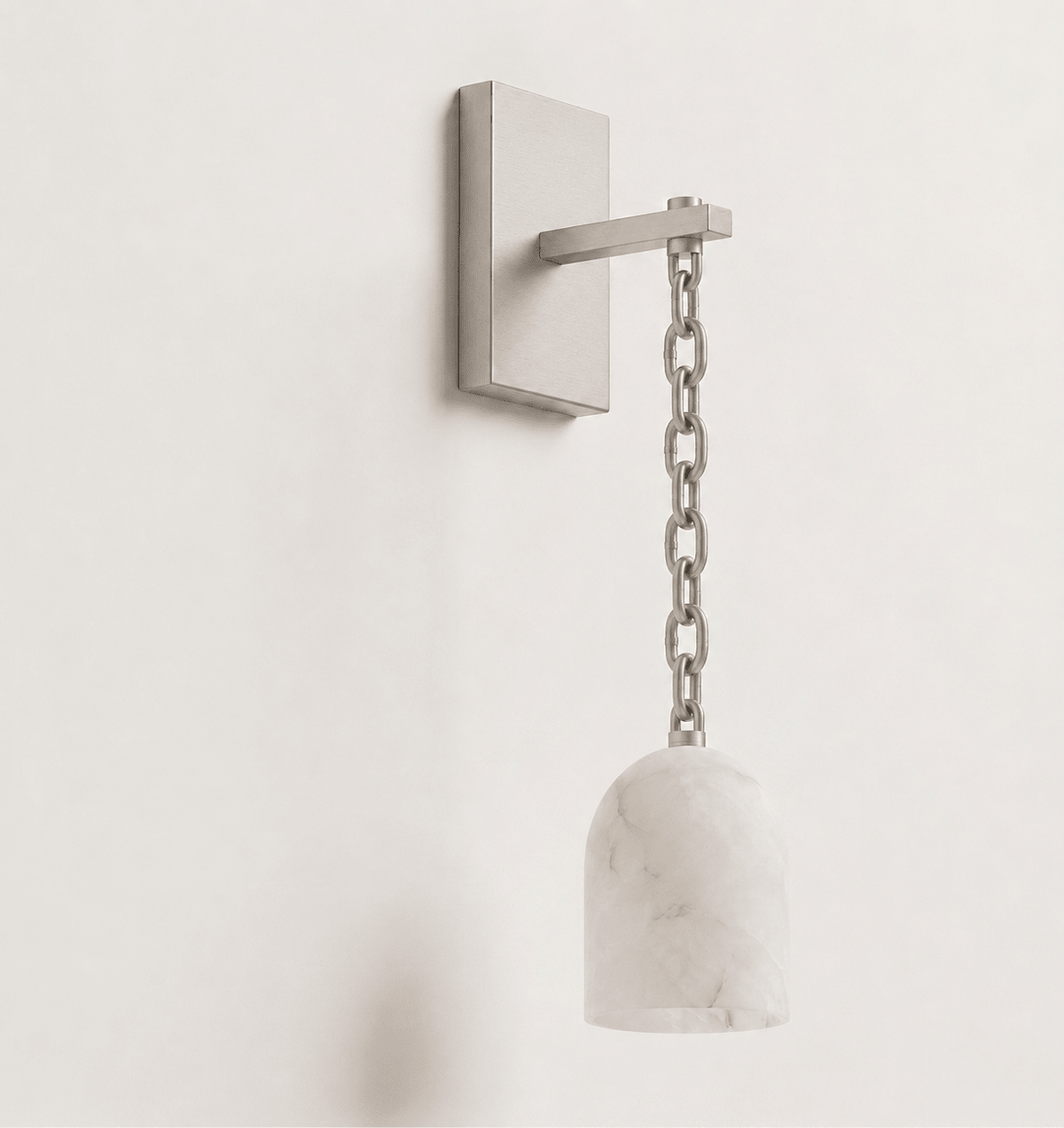 Pendulum Alabaster Wall Sconce