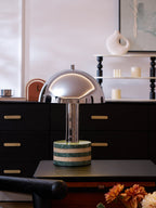 Luno Chrome Table Lamp