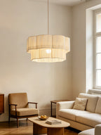 Peony Cotton Cord Pendant Lamp