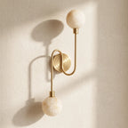 Perigee Alabaster Wall Sconce