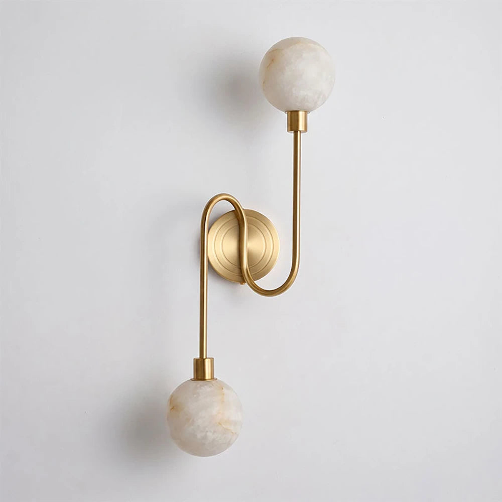 Perigee Alabaster Wall Sconce