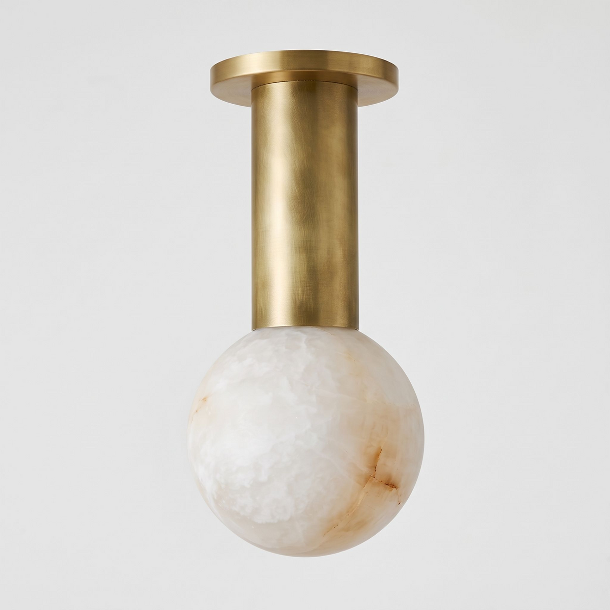 Pestle Alabaster Flush Mount
