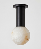 Pestle Alabaster Flush Mount