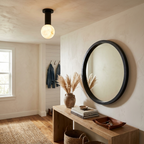 Pestle Alabaster Flush Mount