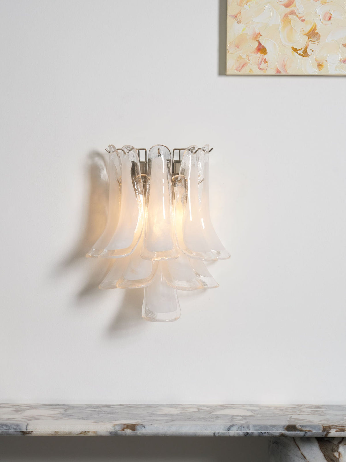 Petalo Glass Wall Light