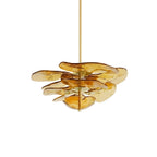 Petals Gold Murano Chandelier