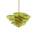 Petals Gold Murano Chandelier