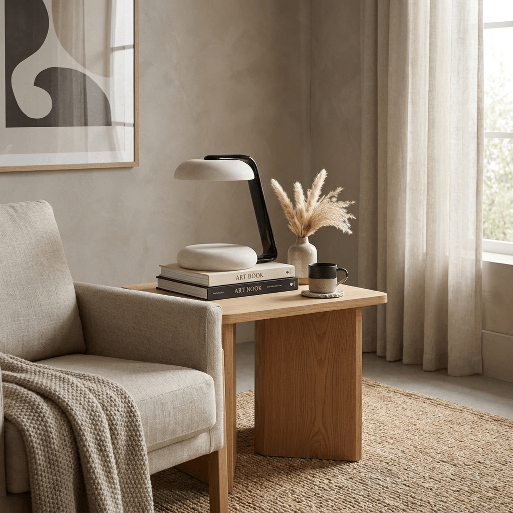Petals Alabaster Table Lamp