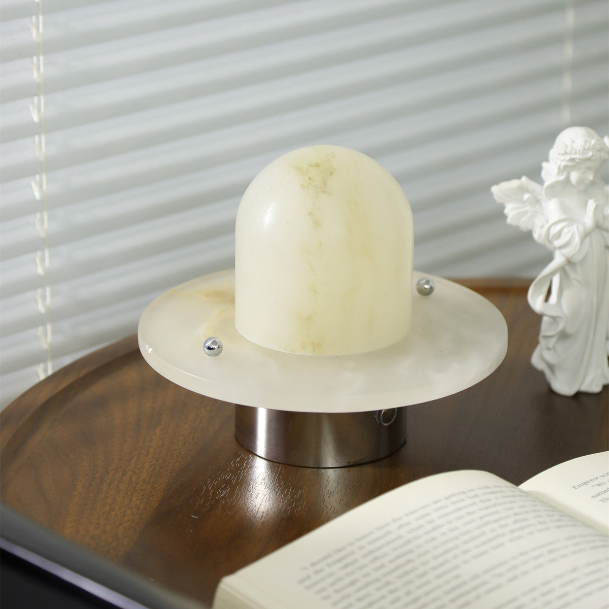 Petrified Alabaster Table Lamp