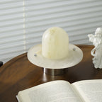 Petrified Alabaster Table Lamp