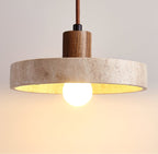 Piedra Travertine Pendant Light