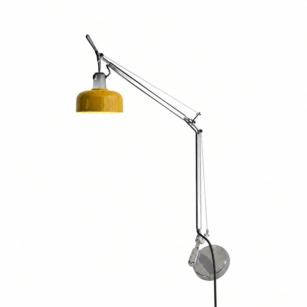 Pivot Swing-Arm Wall Lamp