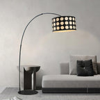 Polka Arc Fabric Floor Lamp