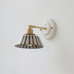 Porcelain Indigo Wall Lamp