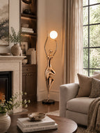 Pose Yoga Sculpture Floor Lamp