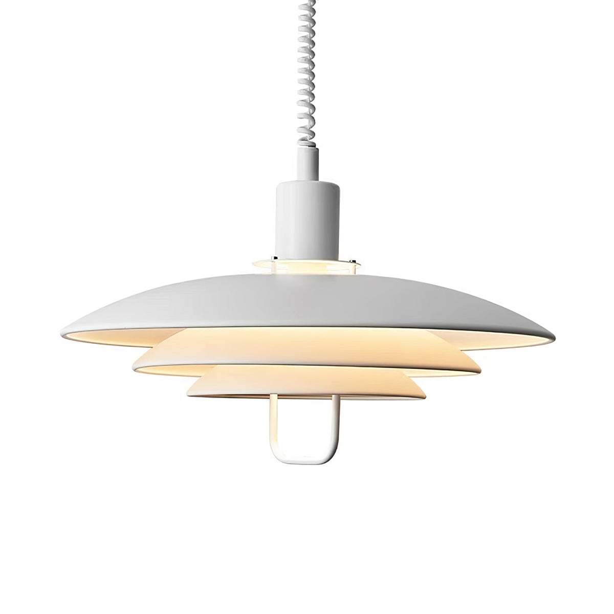 Poul Pendant Lamp ? 19.7″ x H 12.6″ / Dia 50cm x H 32cm / White Pendant light