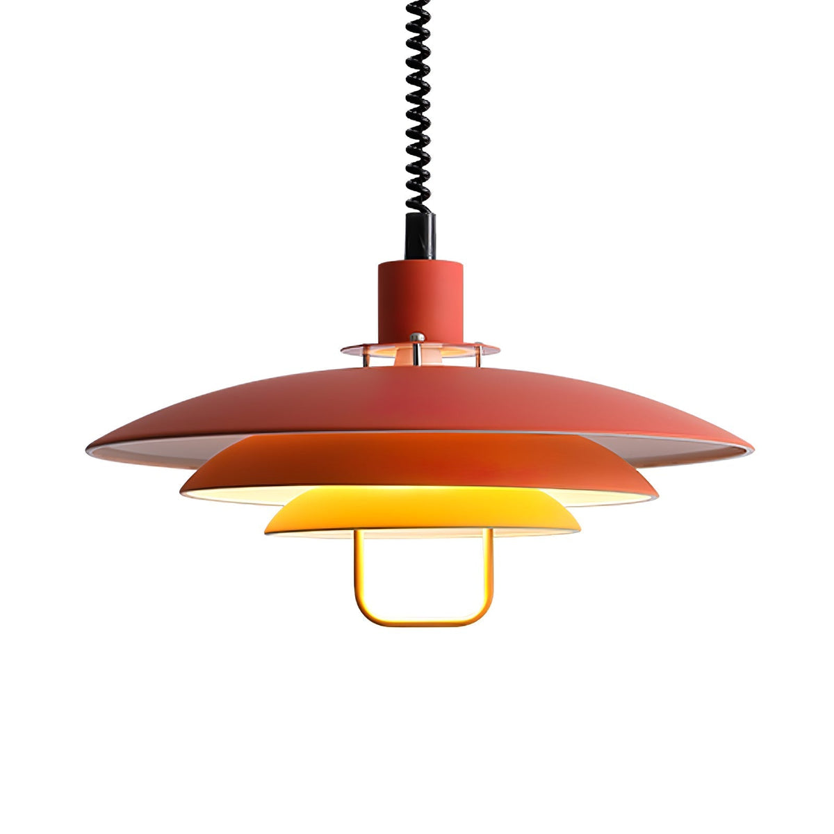 Poul Pendant Lamp ? 19.7″ x H 12.6″ / Dia 50cm x H 32cm / Red Pendant light