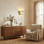 Prisma Faceted Glass Wall Sconce