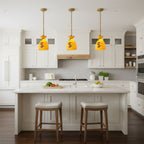 Prosperity Pouch Resin Pendant Lamp