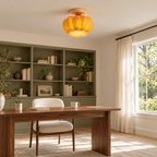 Pumpkin Ceiling Light