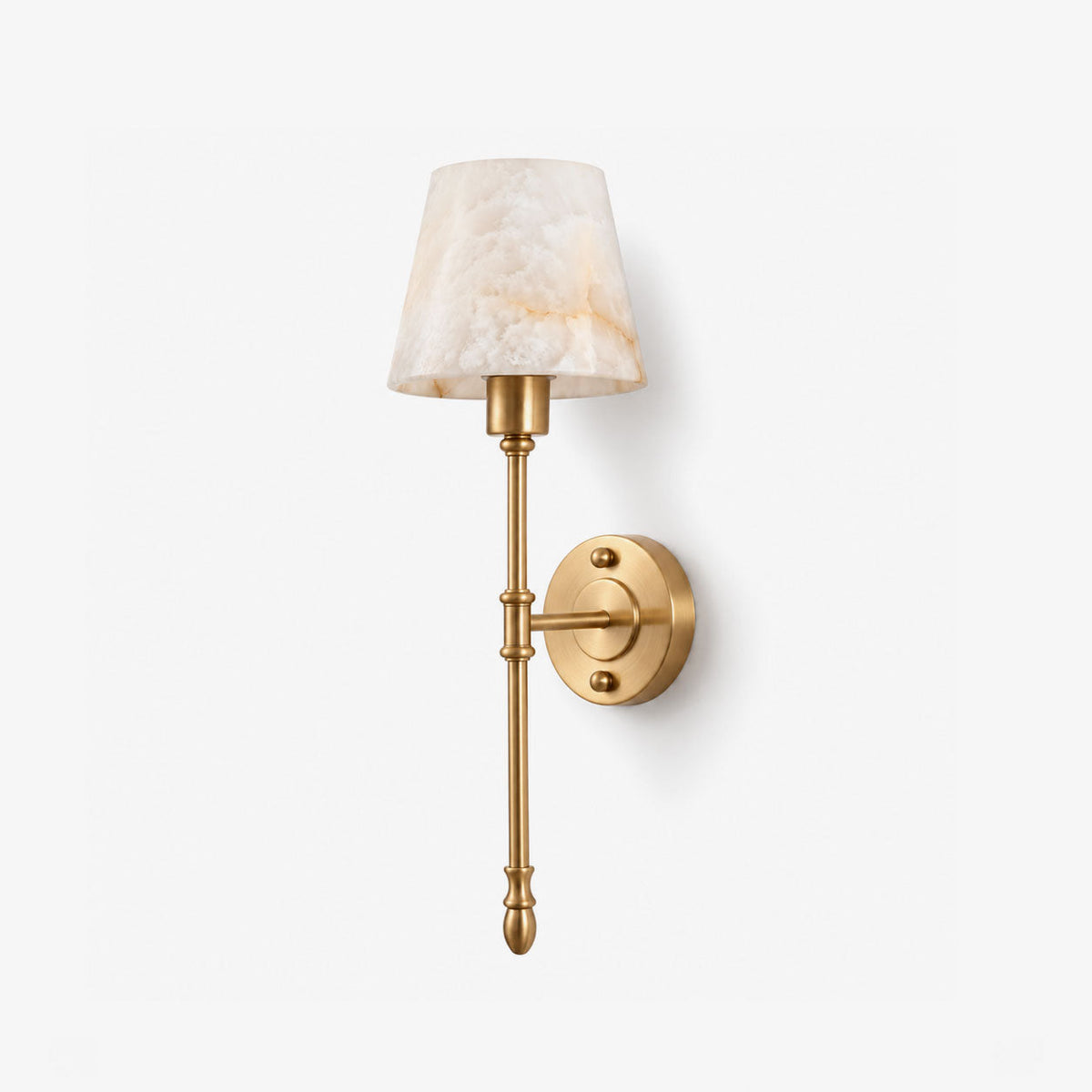 Quill Alabaster Wall Sconce