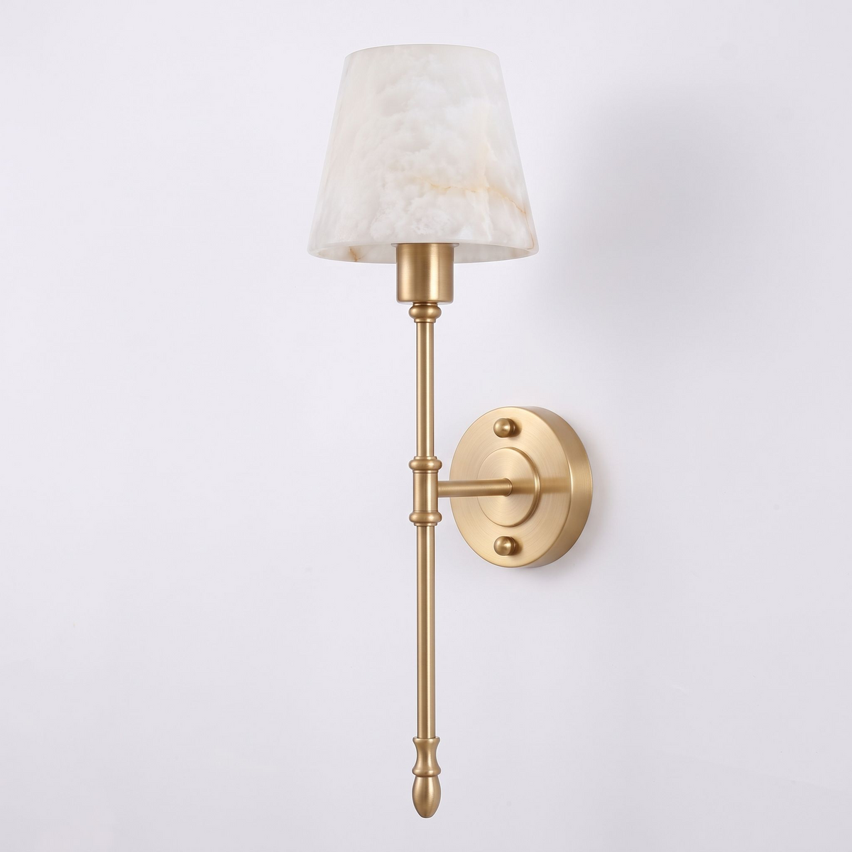 Quill Alabaster Wall Sconce