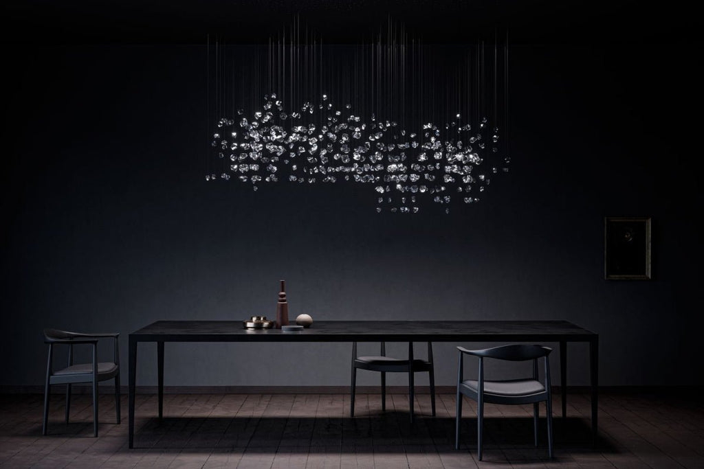 Raw Crystal Customize Chandelier