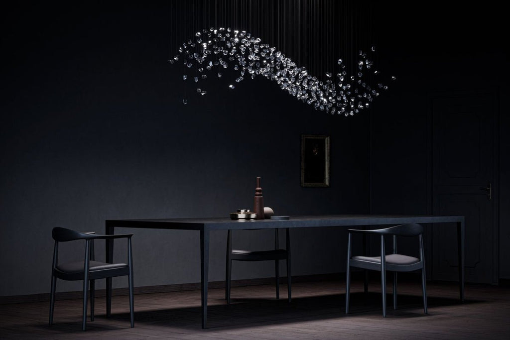 Raw Crystal Customize Chandelier