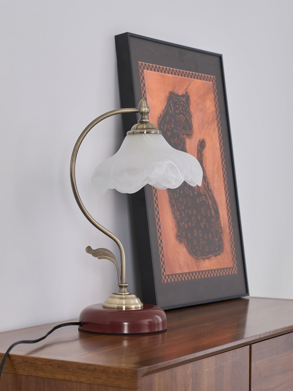 Vintage Laiton Table Lamp