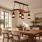 Retro Boat Wood Chandelier