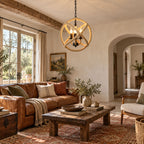Retro Hemp Rope Interesting Pendant Light