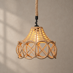 Retro Hemp Rope Interesting Pendant Light