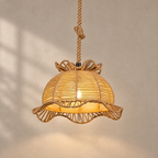 Retro Hemp Rope Interesting Pendant Light