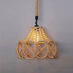Retro Hemp Rope Interesting Pendant Light