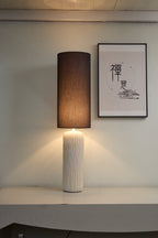 Reed Pillar Table Lamp