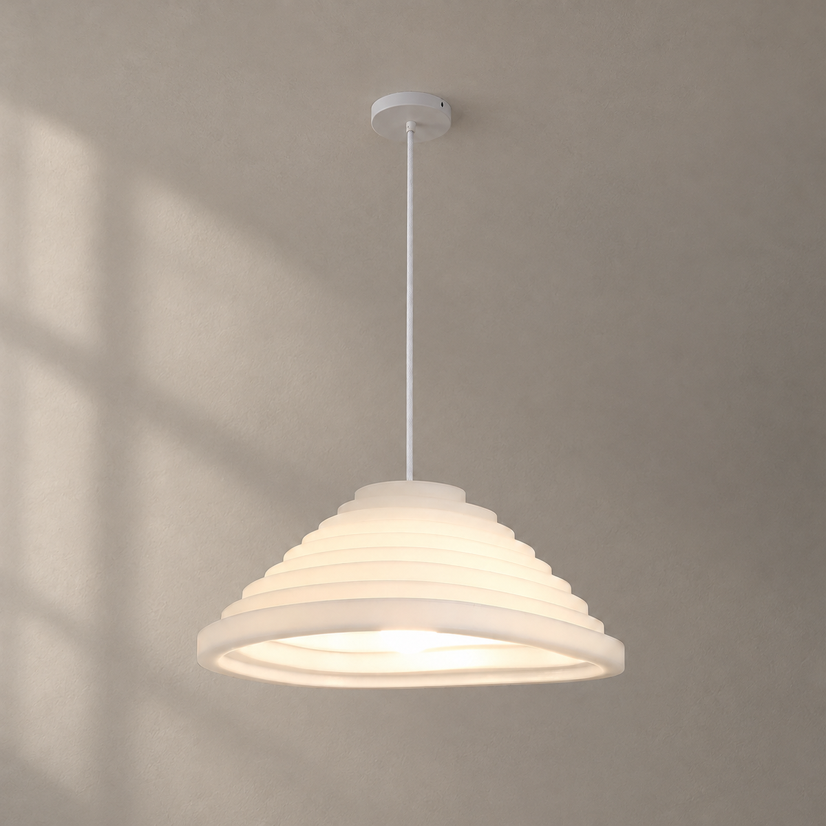 Rice Field Acoustic Acrylic Pendant Lamp