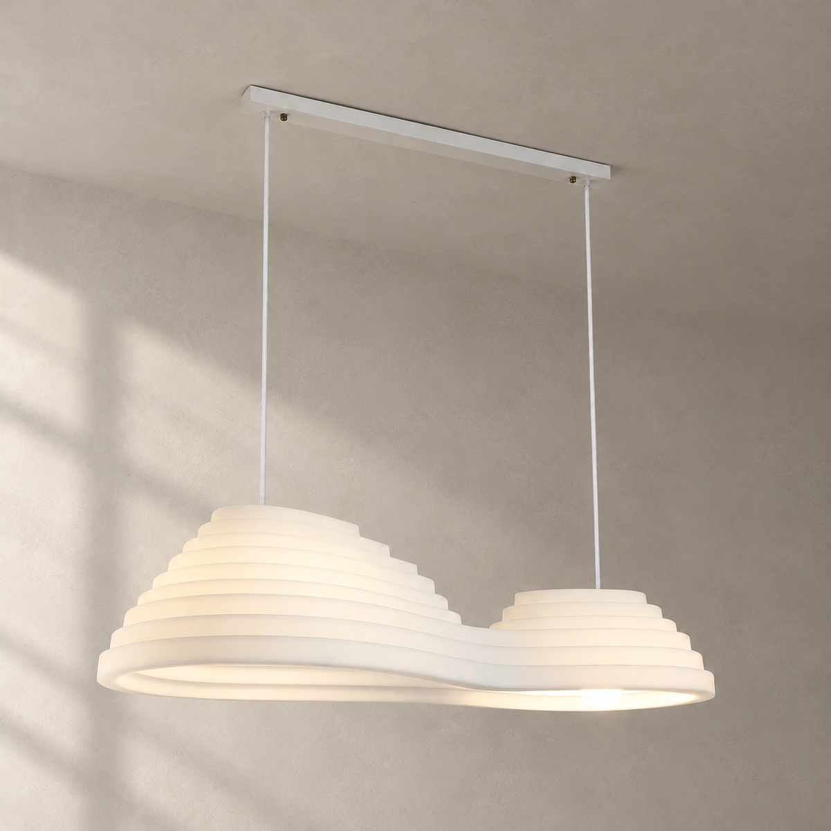 Rice Field Acoustic Acrylic Pendant Lamp