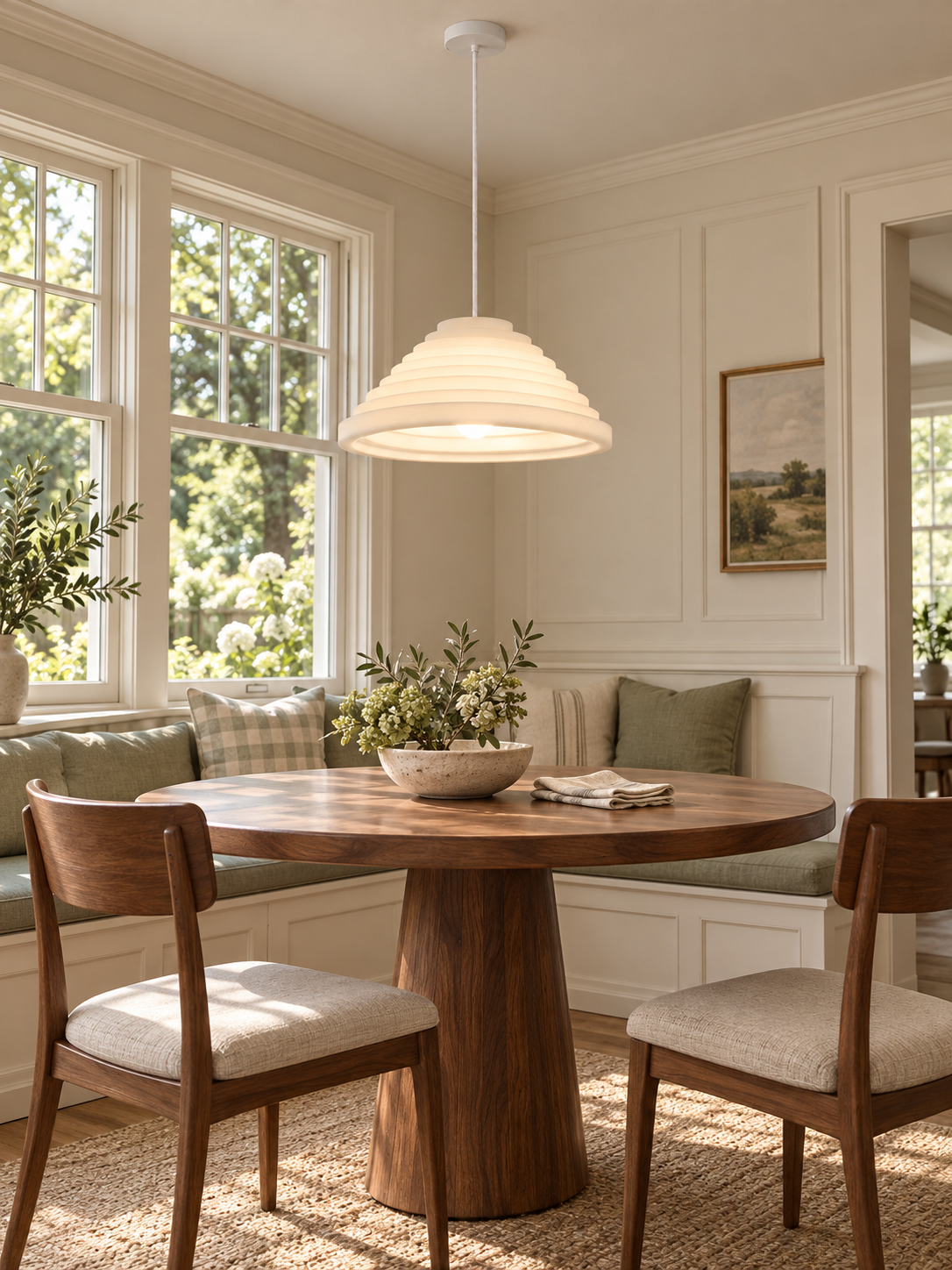 Rice Field Acoustic Acrylic Pendant Lamp