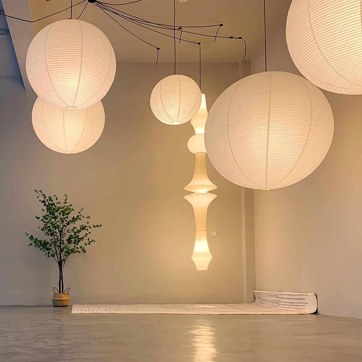 Washi Paper A Pendant Lamp Pendant light