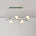 Ricko Simi Chandelier Model A 4 Heads L ? 39.3″ x H 47.2″ / Green Chandelier