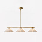 Ridgeline Alabaster Linear Chandelier
