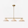 Ridgeline Alabaster Linear Chandelier
