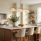 Ridgeline Alabaster Linear Chandelier